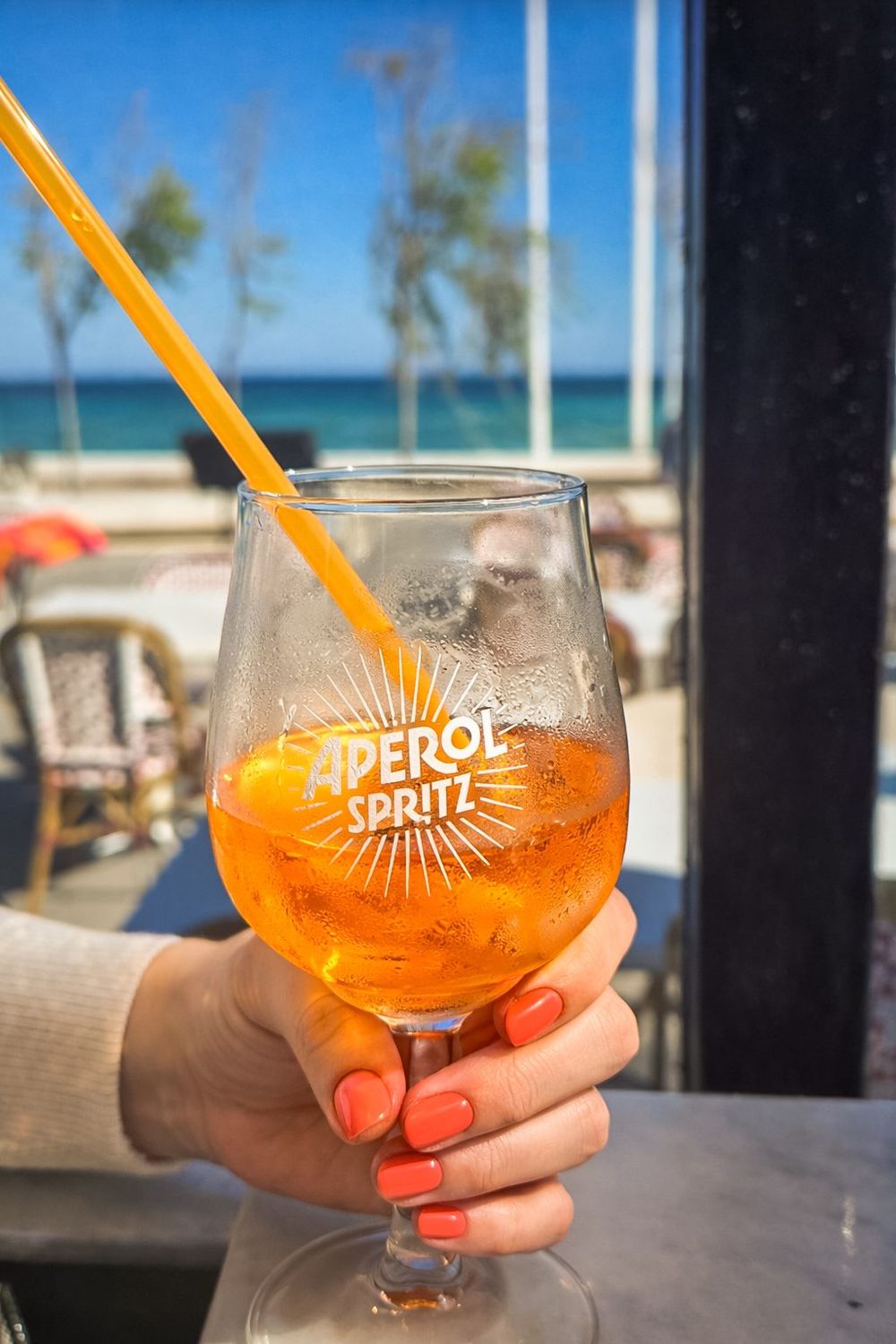 Spritz face à la mer